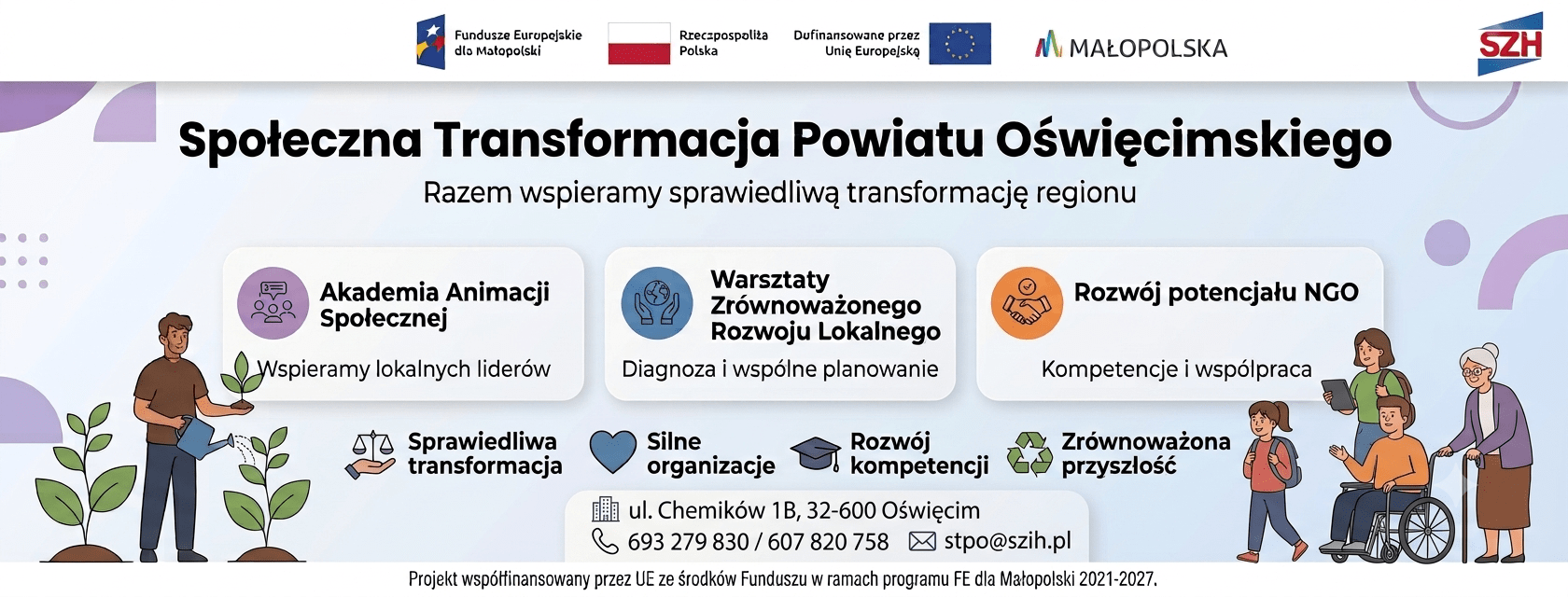 Społeczna transformacja powiatu Oświęcimskiego