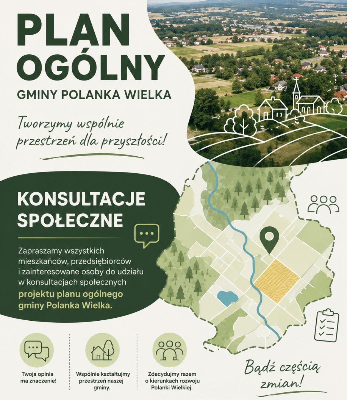 plan ogólny - plakat
